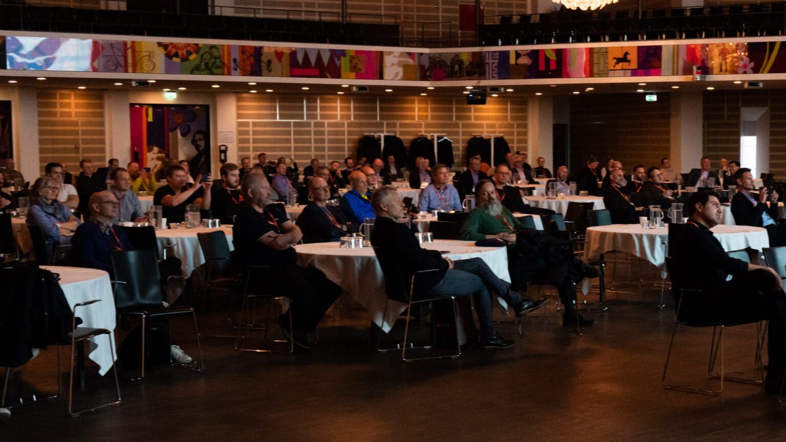 The conference hall